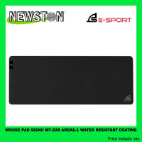 MOUSE PAD (เมาส์แพด) SIGNO MT-328 AREAS-1 แผ่นรองเมาส์แบบยาวกันน้ำ