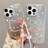 เคสโทรศัพท์มือถือการ์ตูน Hello Kitty ของฉัน Melody ที่น่ารักสำหรับ iPhone 14 Pro Max 13 Pro Max ฝาหลังเป็นซิลิโคนนิ่มสำหรับ iPhone 11 12 Pro Max ฝาหลัง