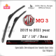 Kuapo ใบปัดน้ำฝน MG3 MG 3 2015 ถึง 2021 ปี ที่ปัดน้ำฝน กระจก ด้านหน้า/ด้านหลั รถยนต์ MGสาม