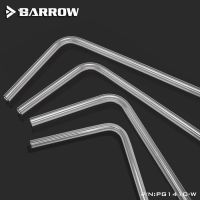 【♘COD Free Cas♘】 bvqqqcp Barrow Od12mm Pma/petg ท่อแข็ง/Od14mm/Od16mm หนา2มม. ความหนา90องศาท่องอโปร่งใส4ชิ้น/ล็อต