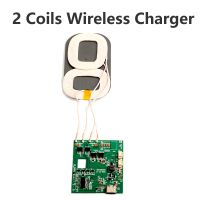 【A HOT】10W Qi Fast Wireless Charger Pcba สำหรับ iPhone 13 2 Coils Wireless Quick Charger Pcba สำหรับ Samsung S20