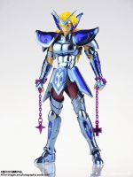 CS Model Saint Seiya Myth Cloth EX Metal Silver Saints Cepheus Albione Lyra Crateris Movable Action Figure Armor Toys Gifts