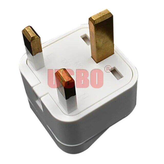 Black White 13a 250v Uk Hongkong Singapore Malaysia Saudi Arabia Electric Ac Power Plug Travel