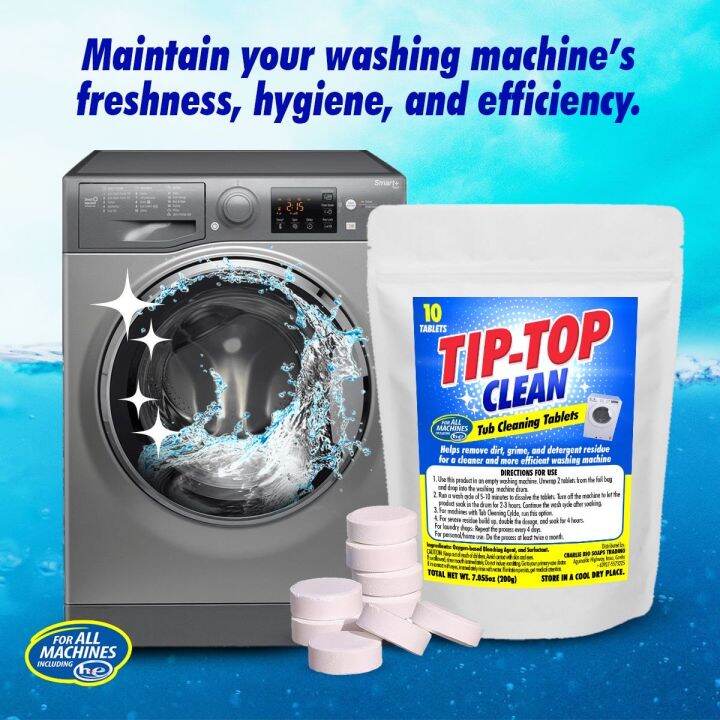 WASHING MACHINE TUB CLEANER (30 TABLETS) Lazada PH