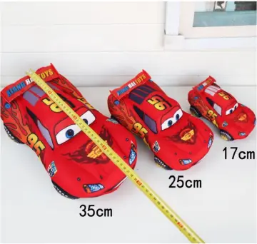 Disney and Pixar Cars Lightning McQueen Talking Soft Plush