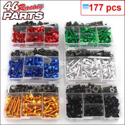 Motorcycle Fairing Bolts Kit Bodywork Screws Nut For Kymco downtown ak550 xciting 400 ak 550 hyosung gt250r Indian accessories