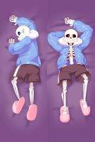 Yingke ปลอกหมอนเครื่องนอนหมอนกอดสำหรับผู้ชายเกม Undertale Sans ยอดนิยมคอสเพลย์โยนให้นักออกแบบ Dakimakura