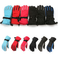 Gloves Mittens Combo with Pocket Snow Mittens Winter Windproof Gloves Outdoor Skiing Sports Gloves women gloves winter