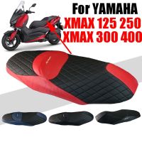 ♈☞สำหรับยามาฮ่า XMAX300 X-MAX XMAX 300 125 250 400อุปกรณ์เสริมรถจักรยานยนต์อุปกรณ์ป้องกันปลอกหมอนที่นั่งฉนวนกันความร้อนที่คลุมเบาะหนัง