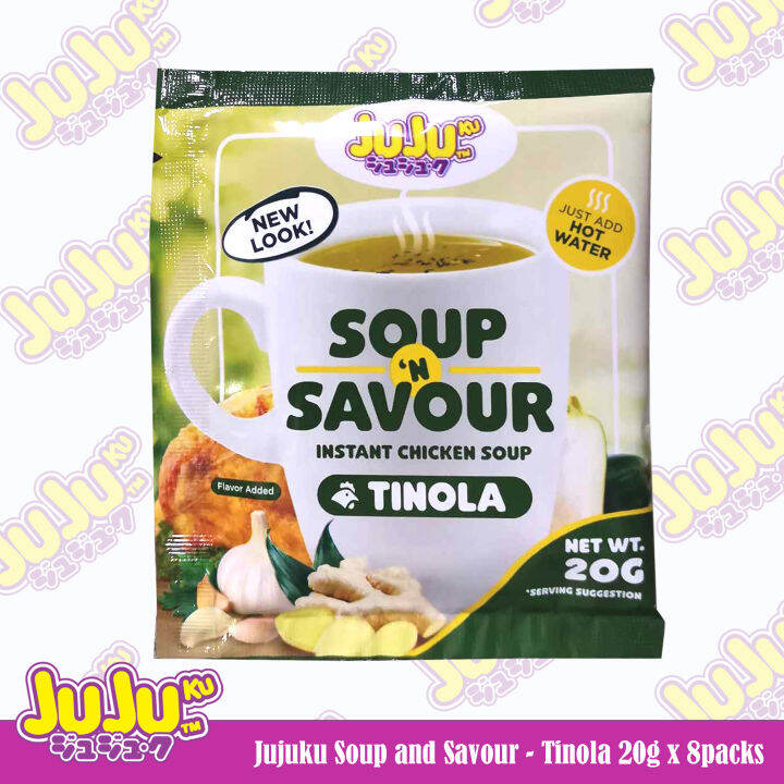 Jujuku Soup 'n Savour Tinola Mix 20g x 8pcs | Lazada PH