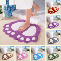 Soft Non Slip Bath Mat Bathroom Rug Absorbent Microfiber Shaggy Mat 40*60CM Absorbent Mats Foot Pad Rug Bathroom Rug Bath Pad Carpets