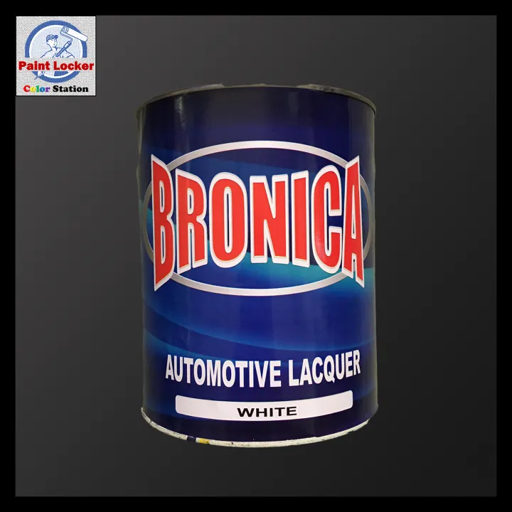 BRONICA Automotive Lacquer White 4 Liters Lazada PH