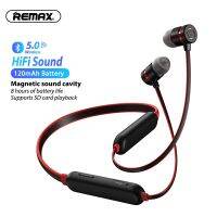 Hgd】 Remax คอแขวนหูฟังเล่นกีฬา RX-S100สเตอริโอ Hifi TWS หูฟังเอียบัดไร้สาย5.0บลูทูธเข้ากันได้การ์ด SD ลำโพงหูฟัง