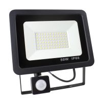 50W 30W 20W 10W LED Flood Light With Motion Sensor Waterproof 220V Floodlight Projector Lamp Outdoor Spotlight for Garden Street