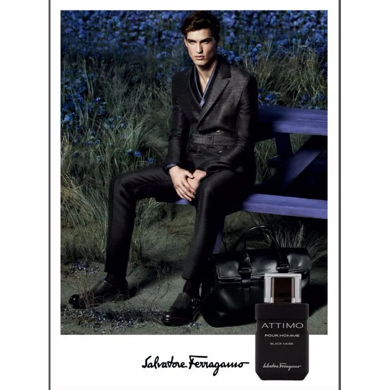 Ferragamo attimo hotsell black musk