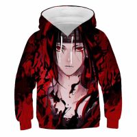 Sudadera con capucha de Naruto para niño, camisa con estampado 3d de Anime japonés Popular, moda urbana, otoño