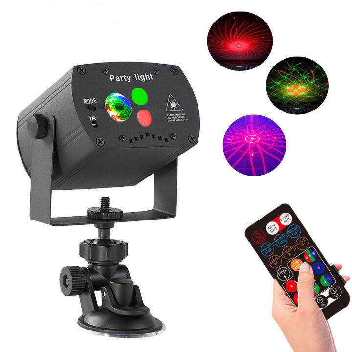 Pattern Laser Projector Stage Light LED RGB Party KTV Club DJ Disco ...