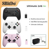 8Bitdo ที่ดีที่สุดไร้สาย2.4G จอยเกมกับแท่นชาร์จ Gamepad สำหรับพีซี,Windows 10, 11,ไอน้ำ,