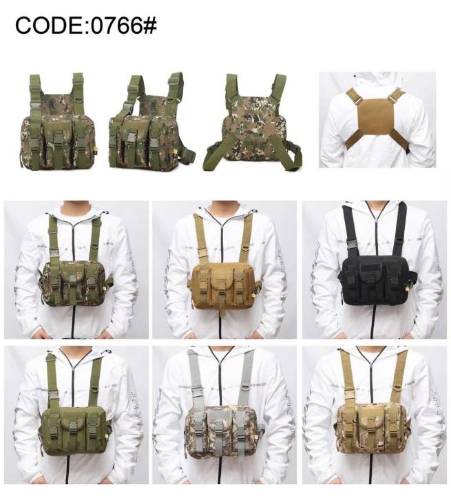 Chest Bag Tactical Military, Chest Bag Vest Men Tactical