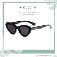 แว่นกันแดด GUCCI รุ่น GG1170S 001 SIZE 54 MM. (BLACK-BLACK-GREY)