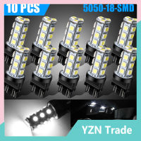 10ชิ้นรถยนต์หลอดไฟ3157 3156 Super White 18smd Led 360องศาแสงย้อนกลับหางเบรกสัญญาณไฟหลอดไฟ6000พัน【fast】