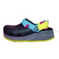 【Ready Stock】2023CrocsˉNew Thick Sole Dad Shoes Mens Beach Hole Sandals Non slip Womens Sandals