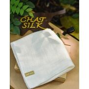 Khăn Mặt tơ tằm 2 lớp CHẤT SILK kích thước 30x45 làm sạch da dành cho da