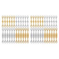 48Pcs Necklace Clasp Magnetic Jewelry Locking Clasps and Closures Bracelet Extender for Necklaces