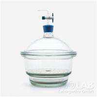 โถแก้วดูดความชื้น Desiccators glass-vacuum,Isolab ขนาด 200ml