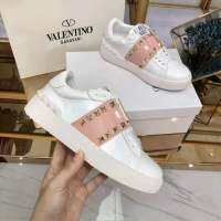 Rivet small white shoes valentinoˉwomens 2023 summer new couples all-match inner height increase casual sports mens sneakers