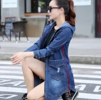 ladies blue denim jacket