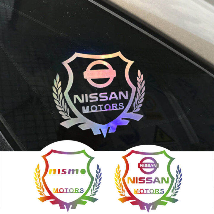 1 Piece Laser Car Body Fuel Tank Cover Sticker Trunk Tail Badge Decal