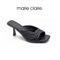 Bata บาจา ยี่ห้อ Marie Claire Urban Addict รองเท้าส้นสูง รองเท้ามีส้น สูง 2.5 นิ้ว รองเท้าส้นสูงแบบสวม รุ่น MICHIGAN สีดำ 6706286