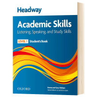 หนังสือต้นฉบับภาษาอังกฤษ HEADWAY 1 Academic Skills Listening Speaking Oxford H