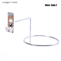 Longjia Tools หมวกหมวกที่เก็บจอแสดงผลผู้ถือหมวกยืน Organizer แขวนผนังติดตั้ง