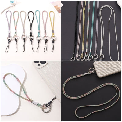 Women Anti-lost Phone Strap Rhinestone Lanyard Diamond-inlaid Mobile Phone Lanyard Phone Chain