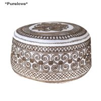 Purelove หมวกสวดมนต์ หมวกชาวมุสลิม อินเดีย Veludo Indio Arabisch Kippa สําหรับผู้ชายมุสลิม