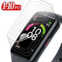 1-10PCS Soft Clear Film For Huawei Band 7 Band6 Screen Protector Smart Wristband Protective Film Not Glass For Honor Band 6 Pipe Fittings  Accessories