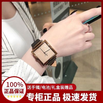 together when the female watch waterproof brand personality ins students contracted temperament lady atmosphere ☜