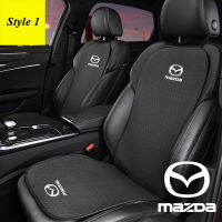 ไหมน้ำแข็งระบายอากาศ Bantal Kursi รถยนต์สำหรับ Mazda 2 3 6 Atenza Demio CX3 CX5 CX4 CX30เบาะผ้าไหมเย็น CX8