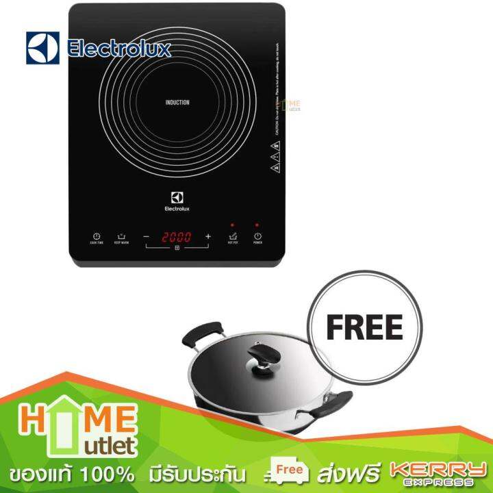 electrolux-เตาไฟฟ้าตั้งโต๊ะ-30-ซม-2-000-วัตต์-มีปุ่ม-hot-pot-รุ่น-etd29pkr