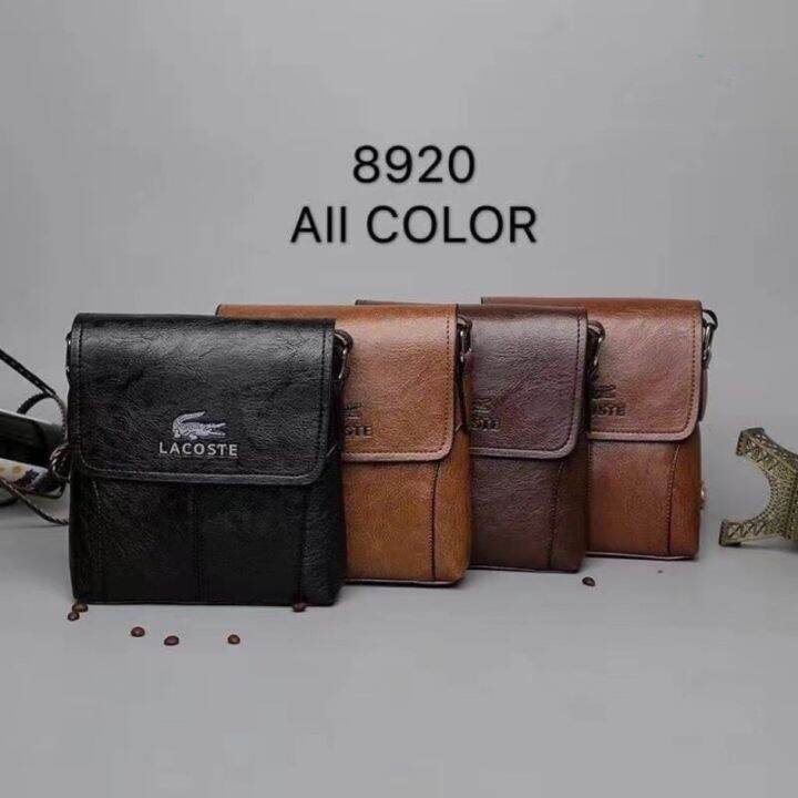 Leather sling 2024 bag lazada