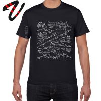 Math Formulas Science tshirt Men 100% Premium Cotton Adult Man T-Shirt cool Novelty Tee shirt Camisa GEEK Top Tee Men