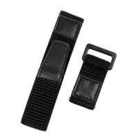 ✲☍ สายนาฬิกาไนล่อนสำหรับ S-eiko No.5 007 Mido M005 Citizen BM8475 Series Sport Watchband Universal Style Belt 22mm สีดำ