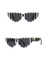 2022 fashion trend womens sunglasses catwalk cat-eye sunglasses with small frame