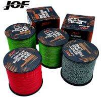 JOF 8x-strand Fishing Line 500m 300m Multifilament Pe Braided Fishing Line 18-78lb Fishing Accessories For Saltwater