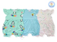 COMBO 3 Bodysuit Body đùi nhiều màu chất đẹp cho bé gái BabyWear - 3 BỘ