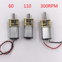 【☸2023 New☸】 rongjia กระปุกเกียร์โลหะขนาดเล็ก Dc 3V-6V 5V 60Rpm 110Rpm 300Rpm ความเร็วต่ำมอเตอร์เกียร์ทดชุดควบคุมแขนกลหุ่นยนต์รถอัจฉริยะ