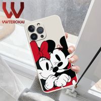 เคสโทรศัพท์ซิลิโคนเหลว3D น่ารักลายการ์ตูนดิสนีย์มิกกี้มินนี่สำหรับ VIVO Y02 Y02S Y15S Y15A Y01 Y67 Y16 Y19 Y35 Y51 Y51A Y31 Y93 Y22S Y95 T1ปกป้องกล้องฝาหลังซิลิโคนนิ่มกันกระแทก