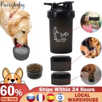 Portable Dog Water Bottle For Small Large Dogs Bowl Outdoor Puppy Pet Travel 2 in 1Water Bottle Cat Drinking Bowl Dog Supplies